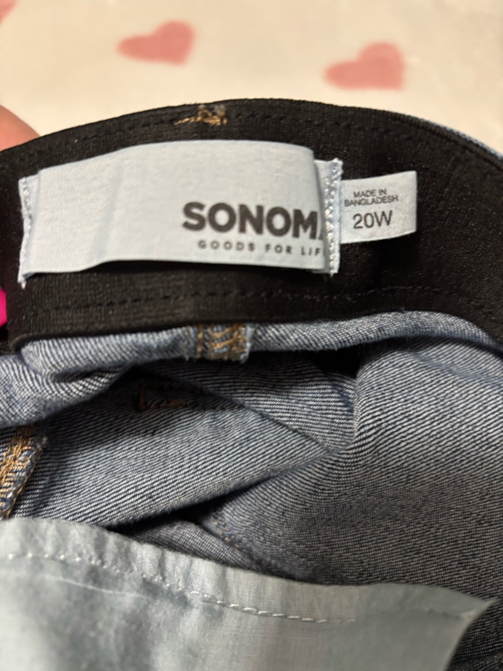 Sonoma Women's Skinny Jeans in Dark Blue Wash - Picture 2 of 2